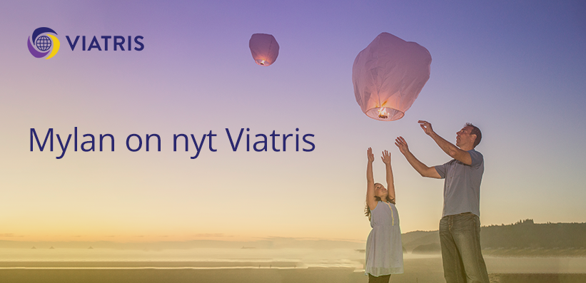 Viatris yrityksenä. Viatris mahdollistaa terveemmän elämänkaaren meille kaikille, maailmanlaajuisesti. 